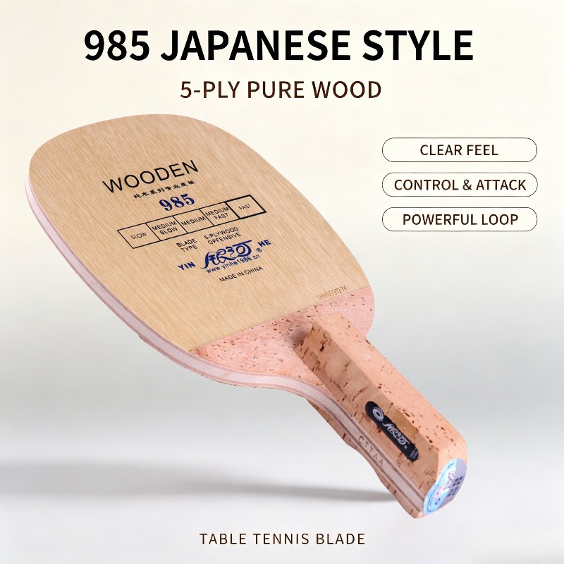 Table Tennis Japanese - YINHE 985 Japon Penhold Masa Tenisi