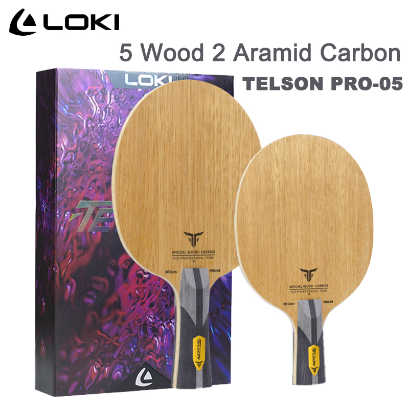 Table Tennis Racket - LOKI TELSON PRO-05 Masa Tenisi Raketi