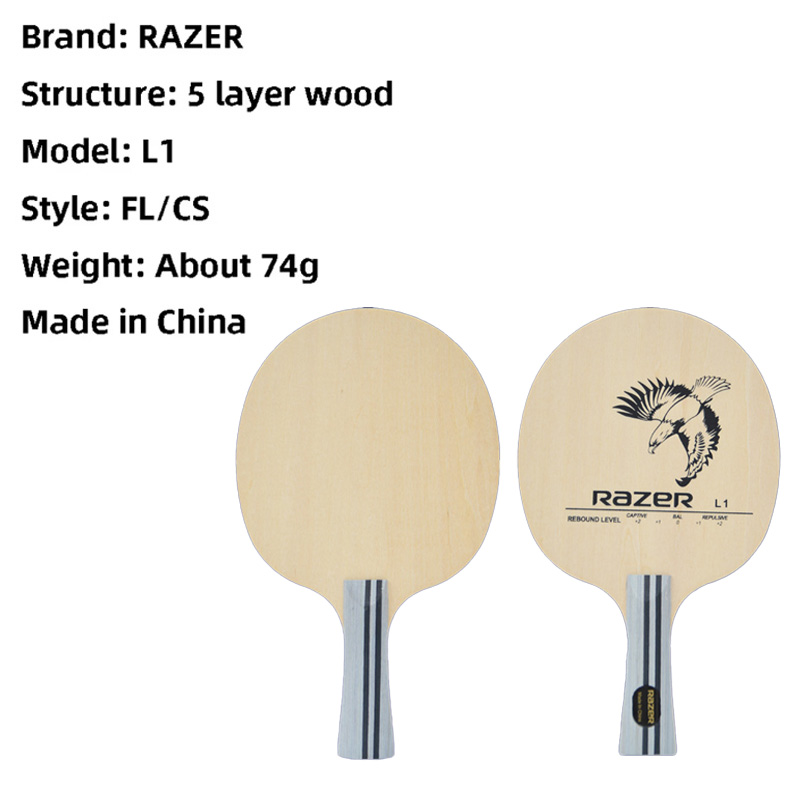 Table Tennis No 1 - Profesyonel RAZER L1 Masa Tenisi Bıçak