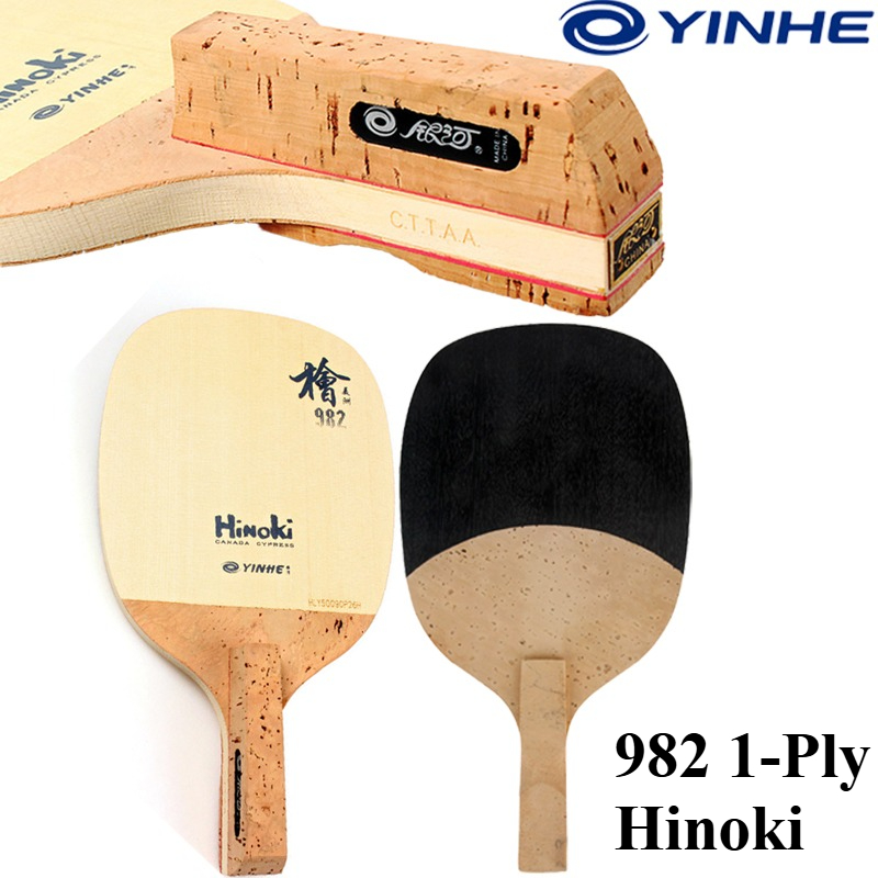 Table Tennis Japanese - YINHE 982 1 Katmanlı Masif Hinoki