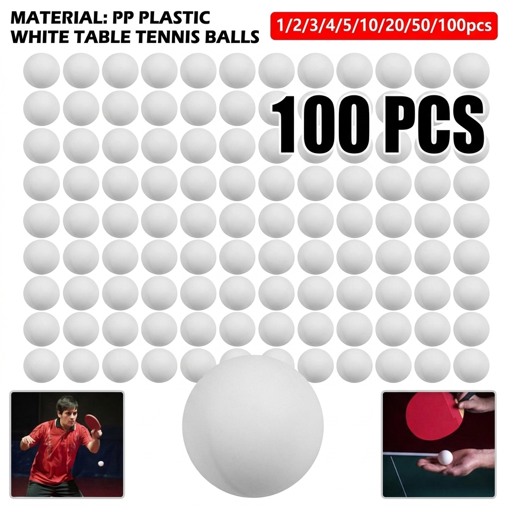 Table Tennis No 1 - 40mm Mat Renkli Masa Tenisi Topları