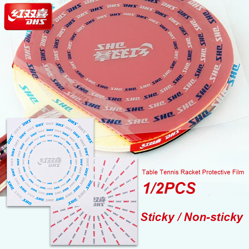 Table Tennis Rubber Protective Film - 1/2 adet DHS masa tenisi raketi