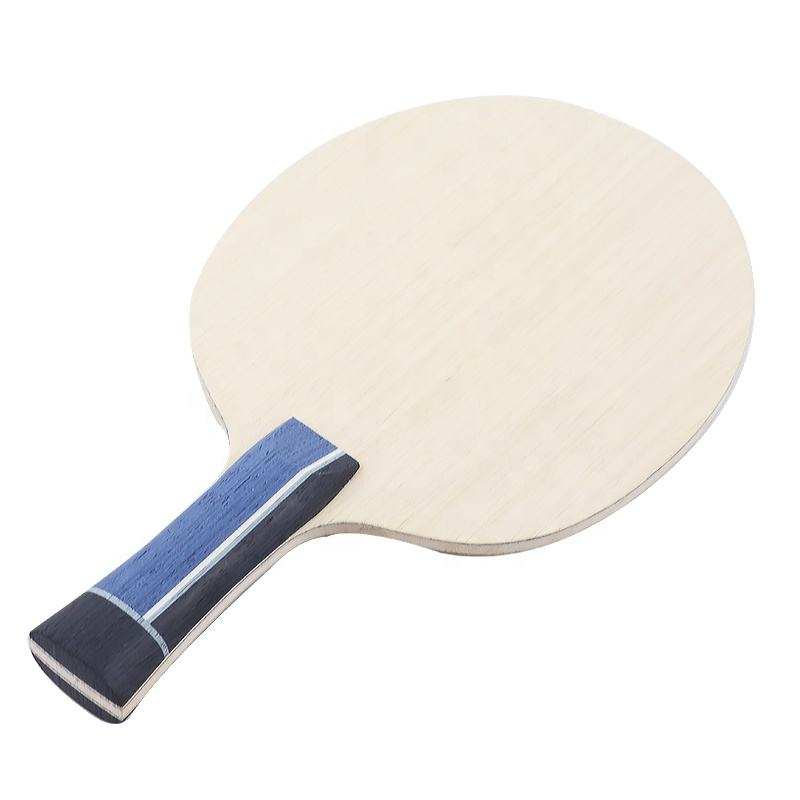 Table Tennis Racket - 1 adet mavi karbon Fiber masa