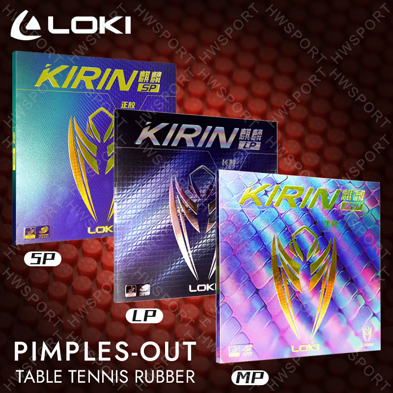 Table Tennis Loki - LOKI KIRIN Sivilce-Out Masa Tenisi Lastiği