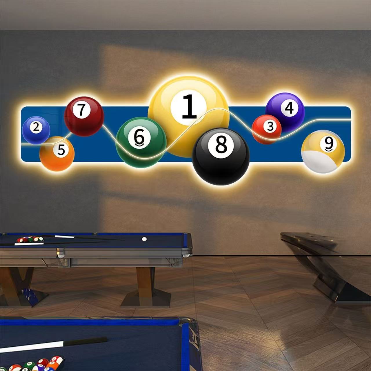 Bilardo Salonu Dekorasyon Resm - Table Tennis No 1 incelemesi ve fiyatı