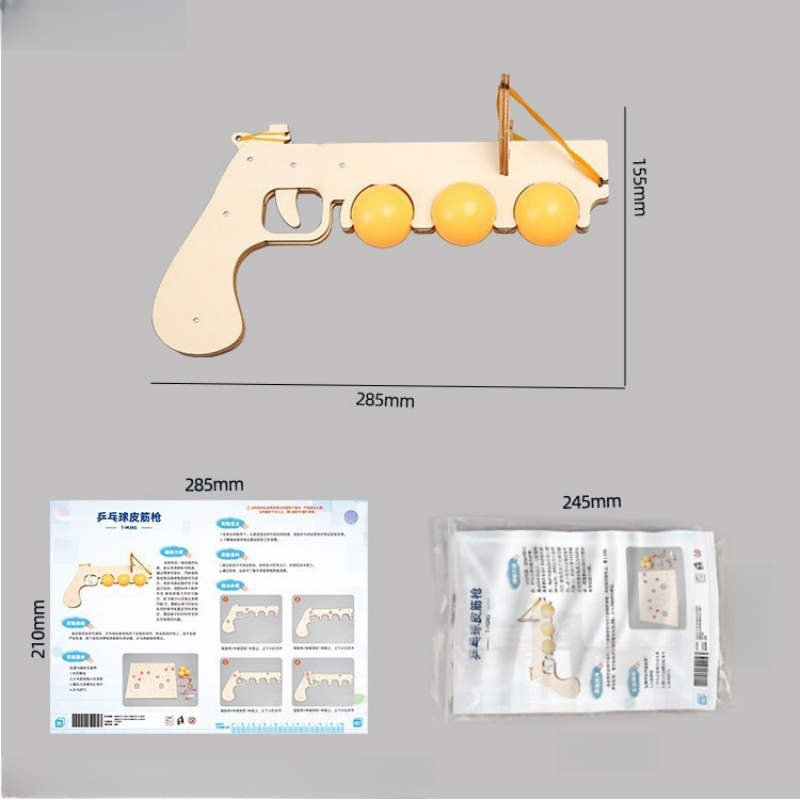DIY Ahşap 3D Bulmaca Masa Teni - Table Tennis Gun incelemesi ve fiyatı
