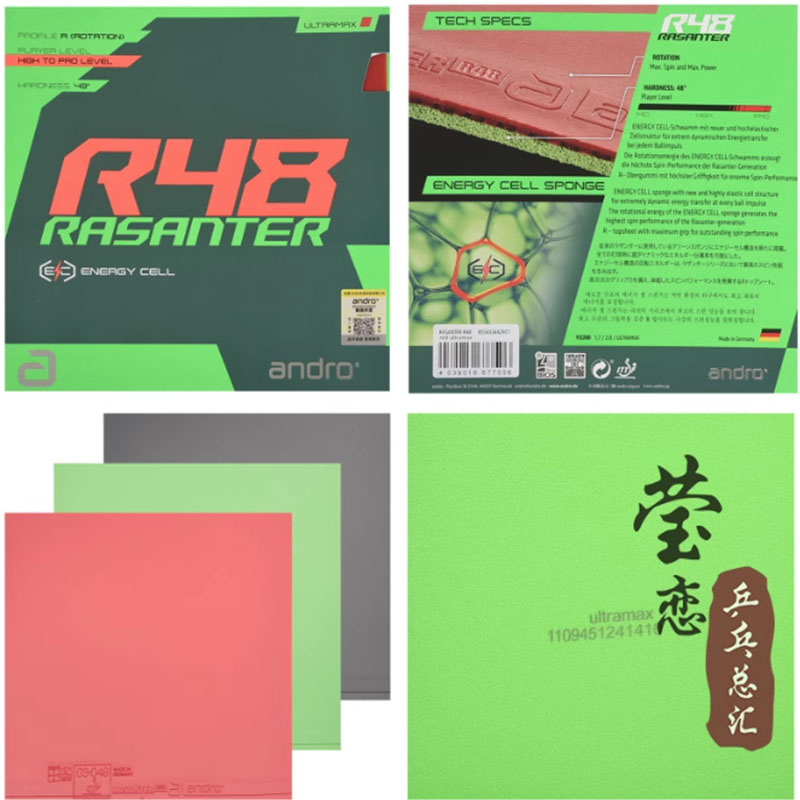 Andro Rasanter R45 47 50 C45 4 - Table Tennis Racket incelemesi ve fiyatı