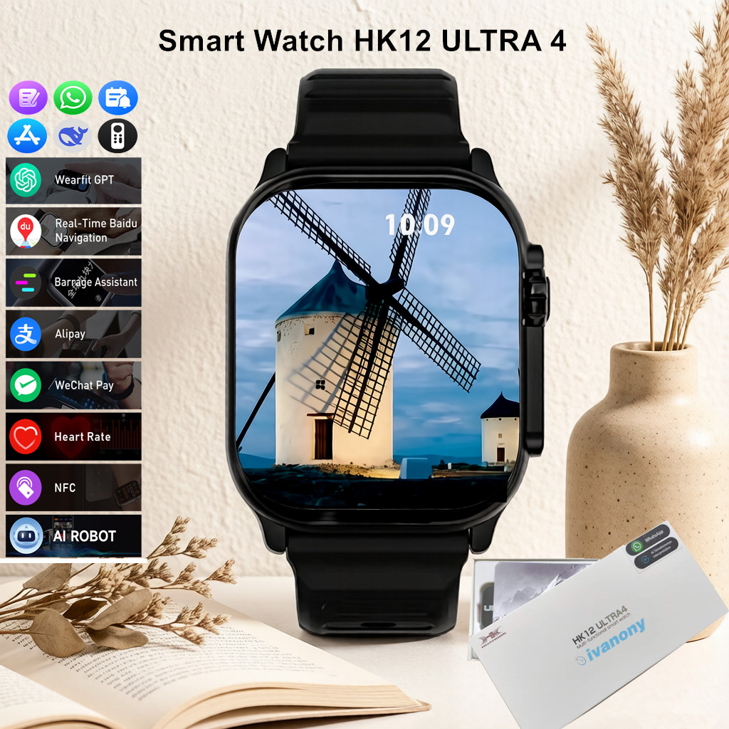 HK12 Ultra 4 Akıllı Saat Whats - Table Tennis World incelemesi ve fiyatı