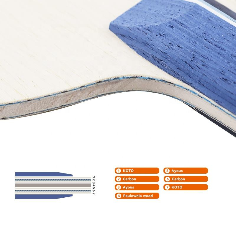 1 adet mavi karbon Fiber masa  - Table Tennis Racket incelemesi ve fiyatı